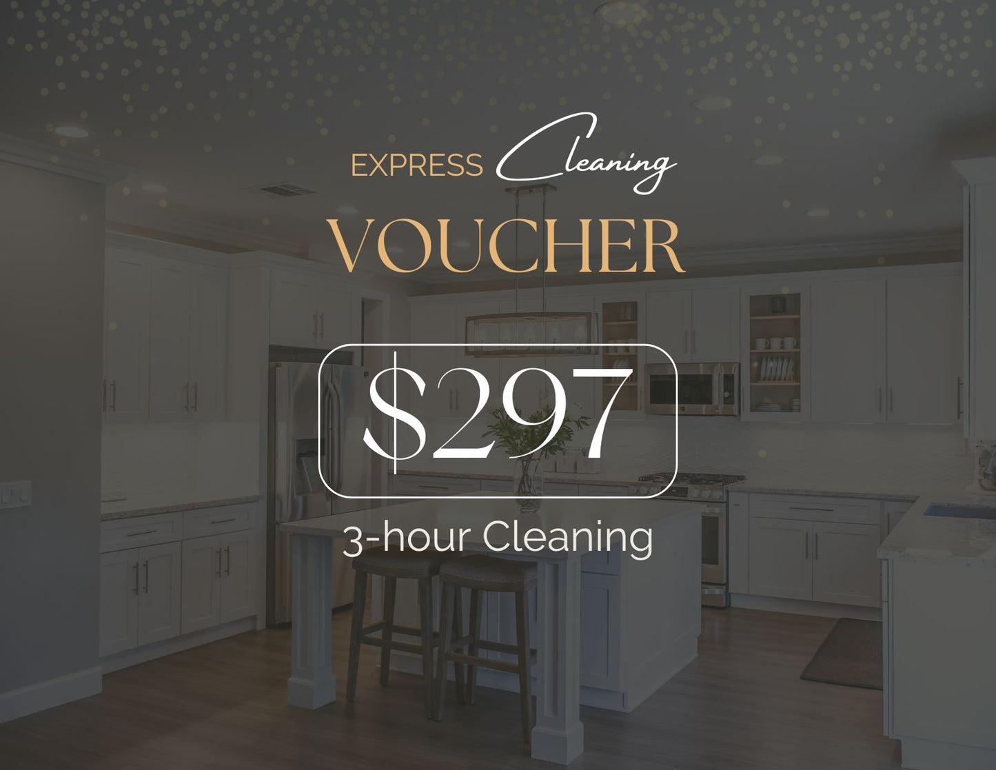 3 Hour Express House Cleaning Voucher