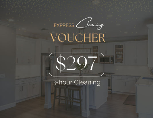 3 Hour Express House Cleaning Voucher