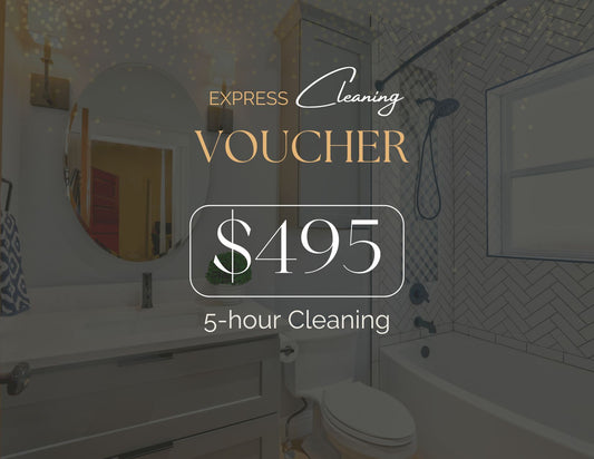 5 Hours Express House Cleaning Voucher