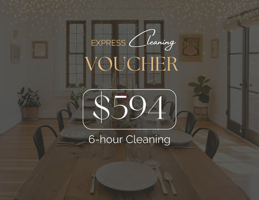 6 Hour Express House Cleaning Voucher