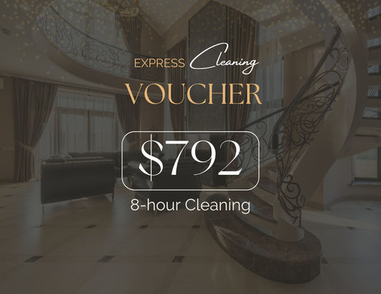 8 Hours Express House Cleaning Voucher